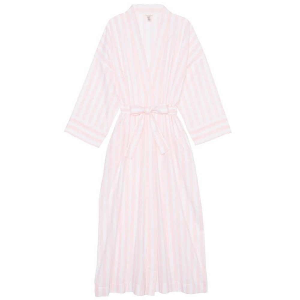 Victoria Secret Modal Cotton Long Robe Size M/L NWT - Picture 1 of 10